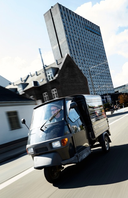 三轮小货车 用BMD产品打造的丹麦最小的4K转播车