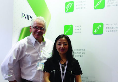 采访Nevion中国区首席代表崔丽敏女士