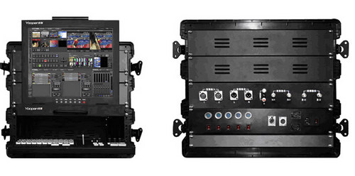 Yoopan EFP-1000是一款基于世界领先技术的移动全功能制作系统,可以轻松实现现场实况转播 Yoopan EFP-1000是一款基于世界领先技术的移动全功能制作系统,可以轻松实现现场实况转播