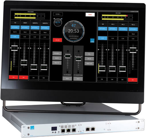 NAB 2014 Lawo宣布推出crystalClear虚拟广播混录调音台