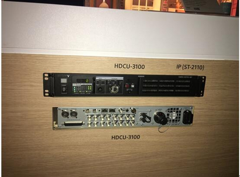 索尼将新型HDCU-3100摄像机控制单元加入自己的IP Live制作设备阵营，为广大用户提供SMPTE ST 2110和全IP式接口