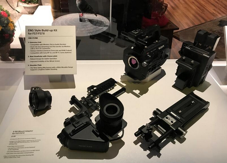索尼开发出FS7和 FS7M2肩扛式套装、B4镜头E卡口安装适配器