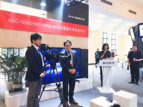 索尼推出新型系统摄像机HDC-5500/HDC-3500
