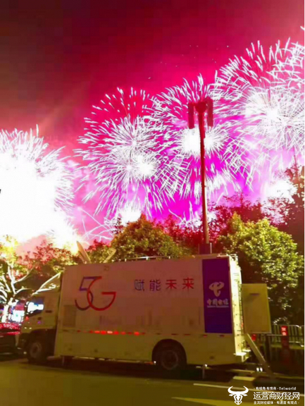 中国电信5G+4k保障国庆盛典直播